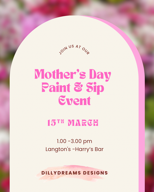 Mother’s Day Paint and Sip 🌼